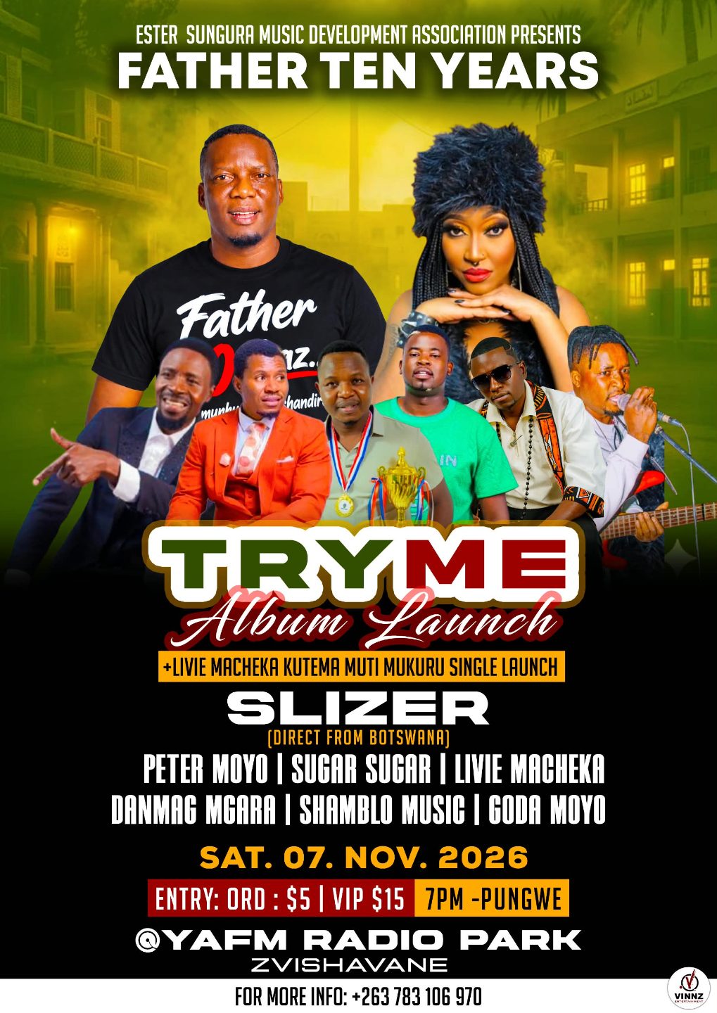 Father Ten Years Try Me Album Launch
